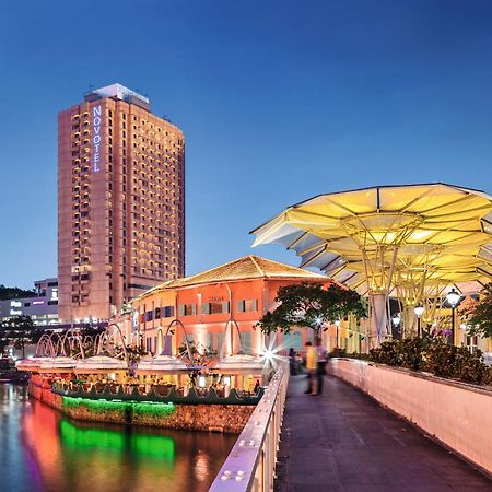 Novotel Clarke Quay Szingapúr Kültér fotó