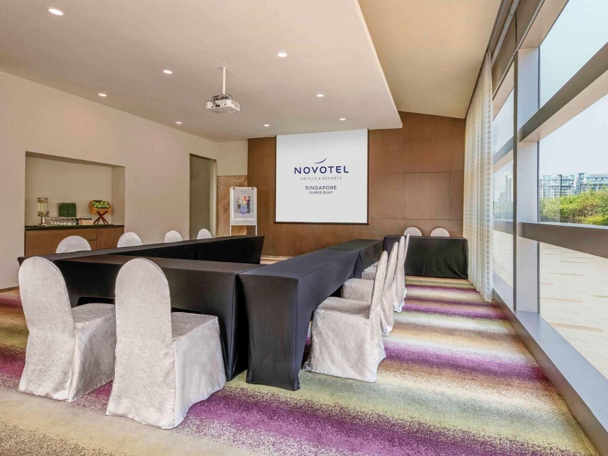 Novotel Clarke Quay Szingapúr Kültér fotó