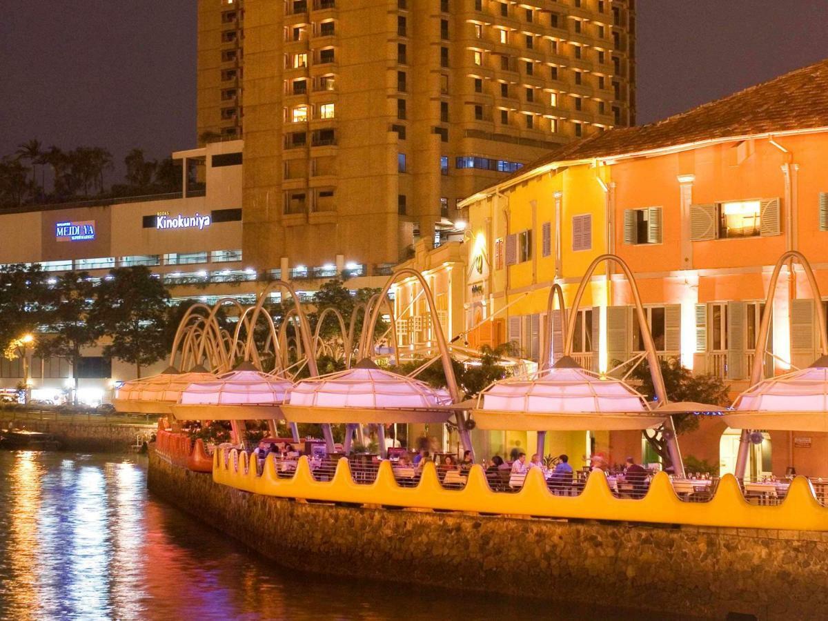 Novotel Clarke Quay Szingapúr Kültér fotó